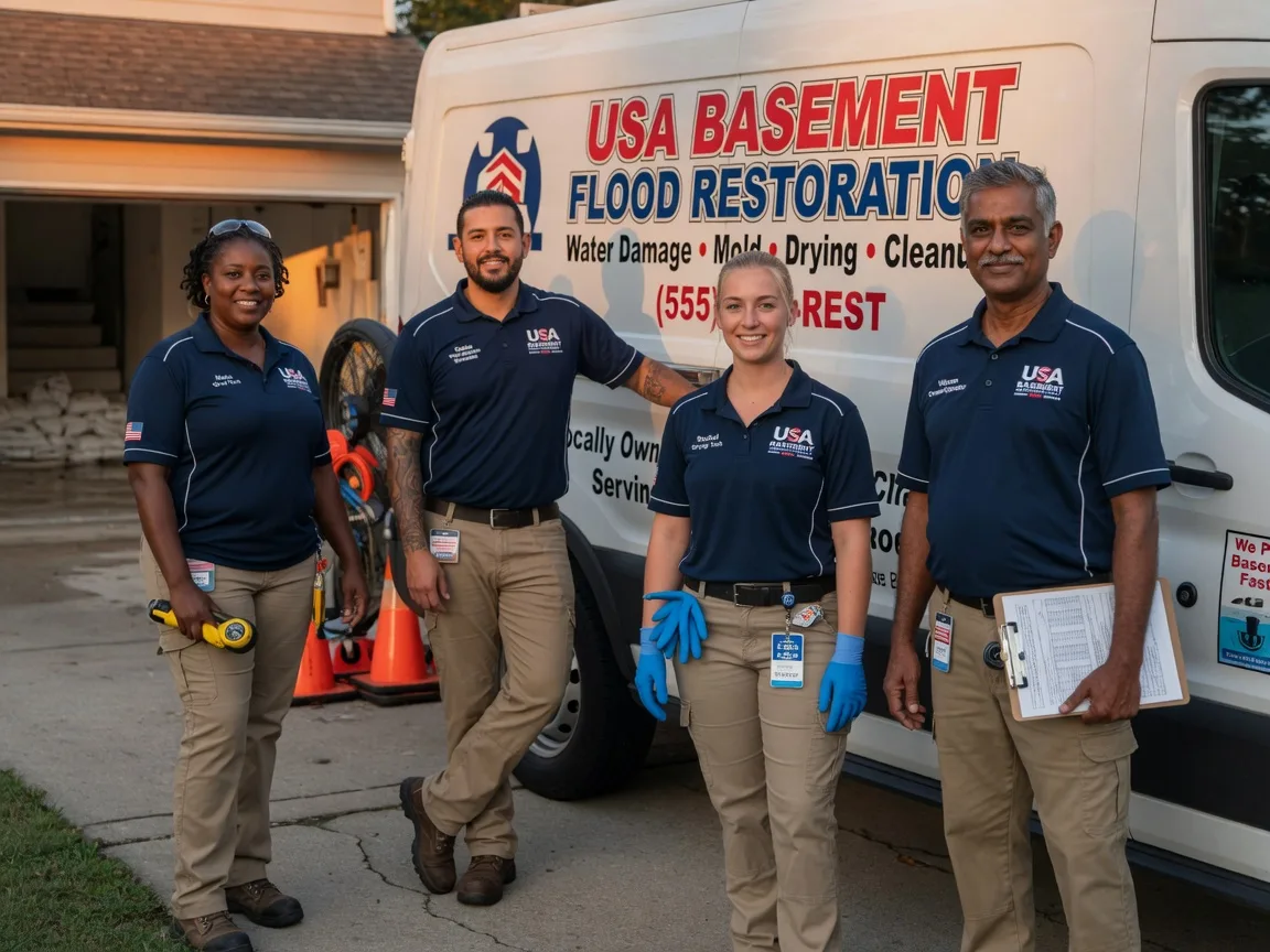 Basement Flood Cleanup company in Camp Nelson, CA